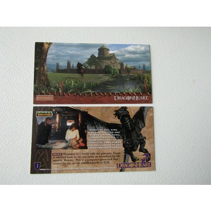 Topps 1996 Dragonheart Widevision Cards Card Variants (e31)