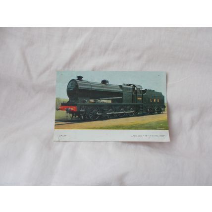 STEAM TRAIN VINTAGE IAN ALLEN CARD (03/02) POST O.SEAS
