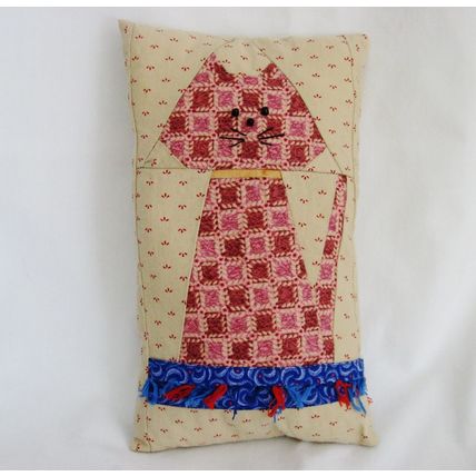 2 Sided Cat Mini Pillow Ornies Tucks Bowl Filler Kitty Home Decor
