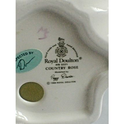 ROYAL DOULTON, COUNTRY ROSE, HN3221, 1988 . Stunning, Very Rare.