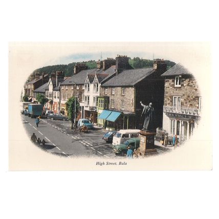 HIGH STREET, BALA, Merionethshire. unused vintage postcard Colourmaster =