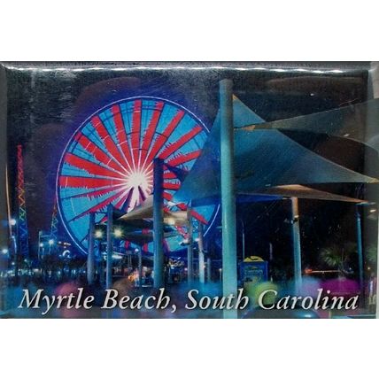 Myrtle Beach Boardwalk Fridge Magnet