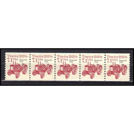 2127a 7.1c Tractor Very Fine MNH Dry Gum PNC 1/5 X0832