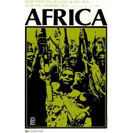 Political POSTER.Tribal African Fighters at War.Africa.Apartheid History art.a5