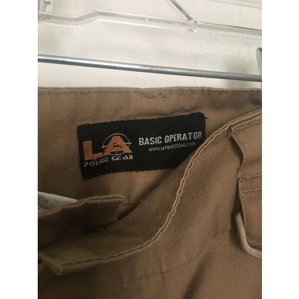 LA PG Police Gear Men's Brown Cargo Pants Tactical Basic Operator Size 34