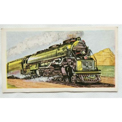 1961 Cooper's Tea card Transport through the ages No. 44 Steam Engine