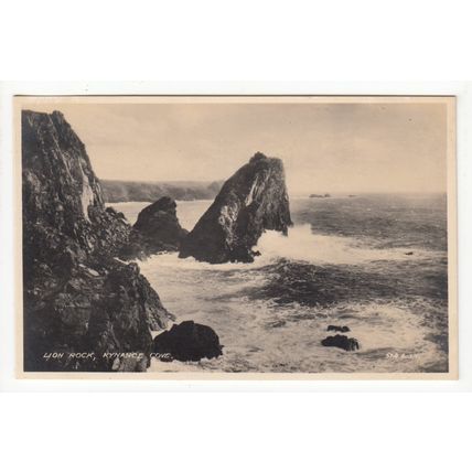 Lion Rock Kynance Cove Cornwall Postcard 5144