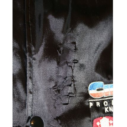 TNN Cinetel Prod Collectible Embroidered CLUB DANCE Black Snap Front Jacket Sz L