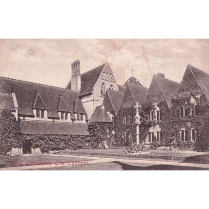 Grinstead Convent Sussex Antique Religious Postcard
