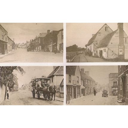 Tuleys Newsagents St Osyth Sweet Shop Essex Postcard