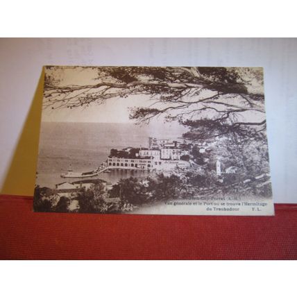 ST. JEAN-CAP-FERRAT, FRANCE unused antique postcard #