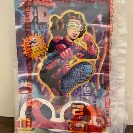 McDonald's 2003 Spy Kids 3-D Carmen & Comic Toy #5