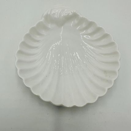 Spode Butter Dish Imperial Fancies Sea Shell Serving Plate-England Soap Copeland