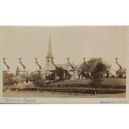 Henbury Church, (St Thomas's) Cheshire, Rare RP Bullock Bros Postcard