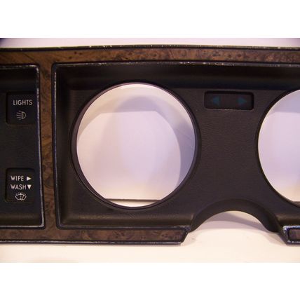 1975 DODGE CORONET DASH INSTRUMENT CLUSTER BEZEL #3592805 3592806
