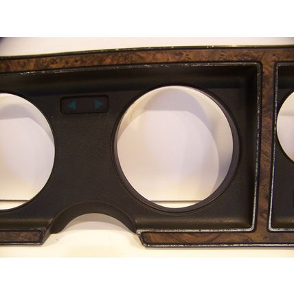 1975 DODGE CORONET DASH INSTRUMENT CLUSTER BEZEL #3592805 3592806