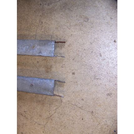 1963 PLYMOUTH VALIANT 2D SEDAN QUARTER GLASS WINDOW TRACKS OEM