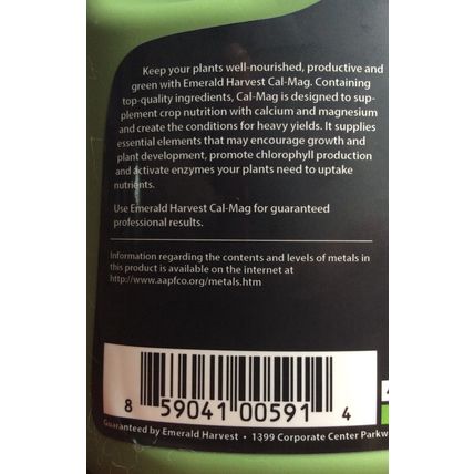 Emerald Harvest - Cal Mag Calcium Magnesium Plant/Flower Supplement Growth Hydro