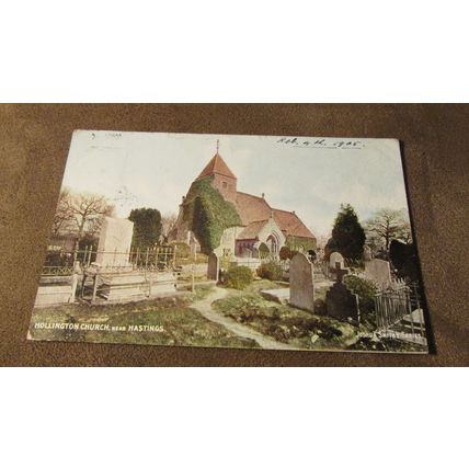 1905 fr Postcard - Hollington Church Nr Hastings, Sussex