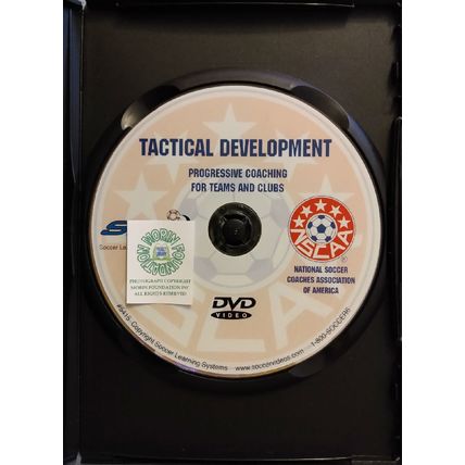 TACTICAL DEVELOPMENT PROGRESSIVE SOCCER COACHING FOR TEAMS AND CLUBS DVD