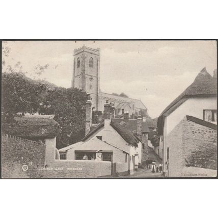 Church Lane, Minehead, Somerset, 1910 - Valentine's Postcard