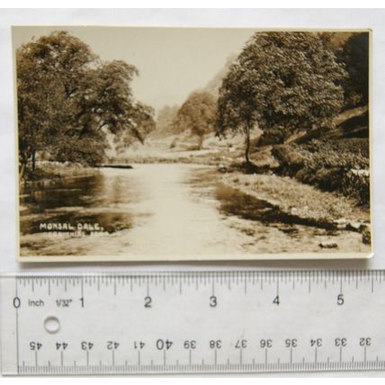 vintage postcard Monsal Dale, Derbys.