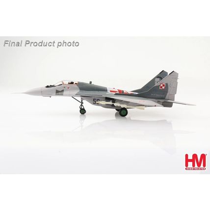 MIG-29A WING CDR MARIAN PISAREK POLISH AIR FORCE 2016 - HOBBY MASTER HA6515 1/72