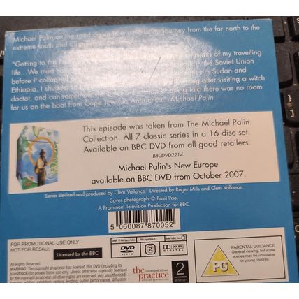 Pole To Pole DVD Promo The Sunday Times Shifting Sands Michael Palin Collection