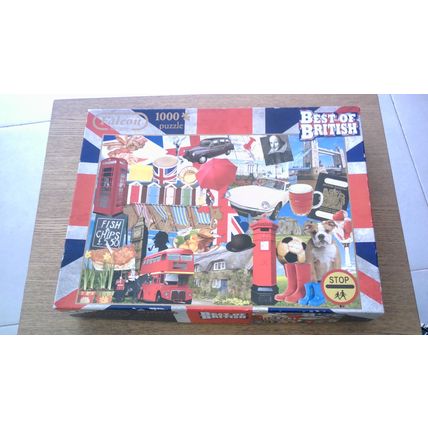 BEST OF BRITISH Jigsaw Puzzle (1000 Piece) Falcon