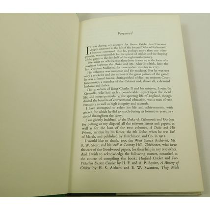 Vintage The Duke Who Was Cricket First Edition Book 1961 J Marshall HBDJ