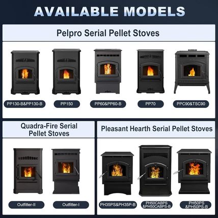 Firepot Replacement for Pelpro & Pleasant Hearth Pellet Stoves, Burning Pot, SRV