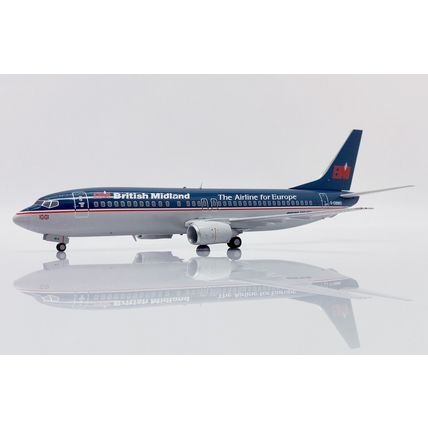 B737-400 BRITISH MIDLAND AIRWAYS REG: G-OBMG -JC WINGS XX20261 1/200 - PRE ORDER