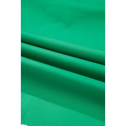 Bright Green Contrast Scallop Trim Layered Short Sleeve V Neck Blouse