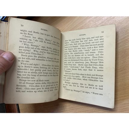 1894 "STUMPS - STORIES FOR CHILDREN" STELLA AUSTIN ILLUSTRATED HB BOOK (P3)