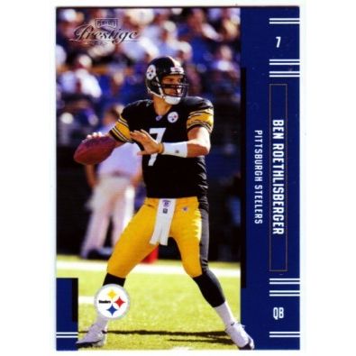 2005 Playoff Prestige Ben Roethlisberger #112