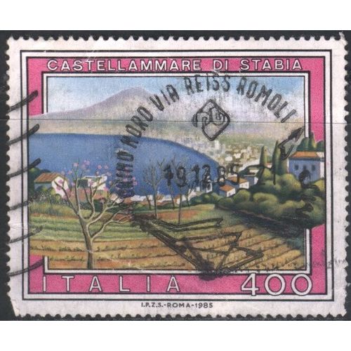 Italy 1985 - SG1878 - 400L multi - Castellammare di Stabia - used