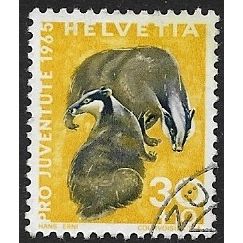1965 Michel 829 - #2 fine used (o) - ANIMAL