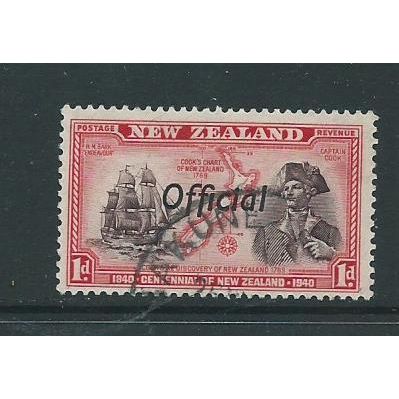 new zealand stamps sgo142 sg o142 official centennial fu