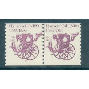 1904 10.9c Hansom Cab Fine MNH Dry Gum CNP Left 2 P0094