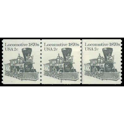 1897A 2c Locomotive Fine MNH Dry Gum PNC 8/3 P0285