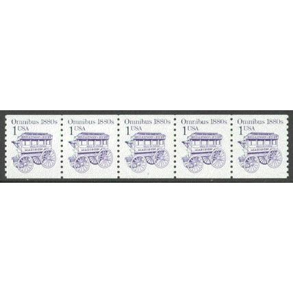 2225bv 1c Omnibus Fine MNH SG PNC 3/5 R0847