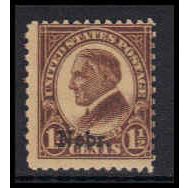 670 1 1/2c Warren Harding Average MNH K4611