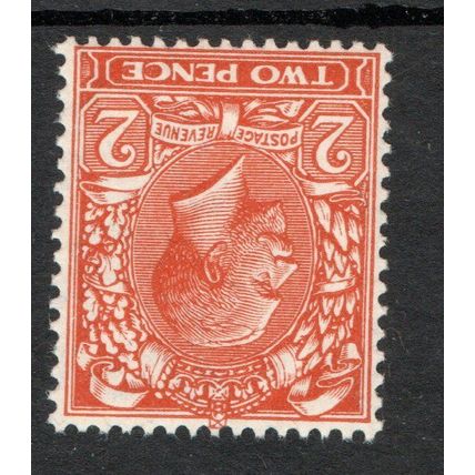 Sg368wi 2d Orange die 1 wmk inverted. P O Fresh mint never hinged (SC)