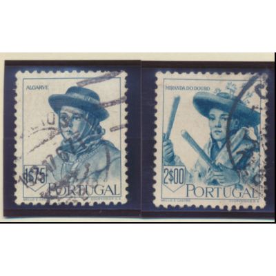 Portugal Stamps Scott #680 To 681, Used
