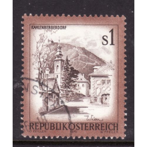AUSTRIA 1973 SG 1676 VIEWS 1s KAHLEN BERGERDORF VIENNA FINE USED#3
