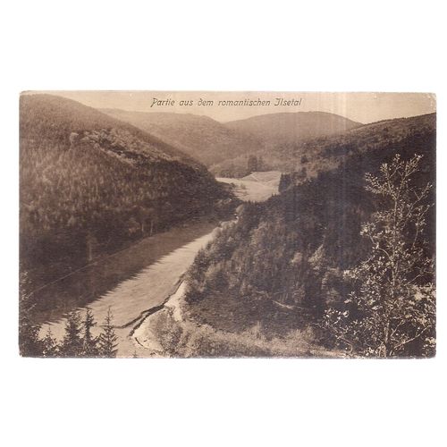 PARTIE AUS DEMROMANTISCHEN JLSETAL, GERMANY unused vintage postcard