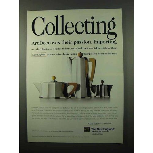 1996 The New England Insurance Ad - Collecting