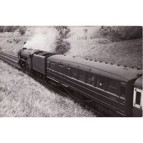 Railway Photo LNER A1 60136 Madge Wildfire Penmanshiel 1959 Pacific Loco