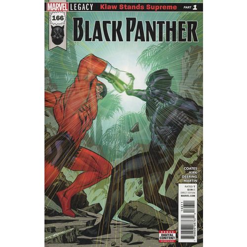 Black Panther (2016) #166 Marvel KLAW STANDS SUPREME Part 1
