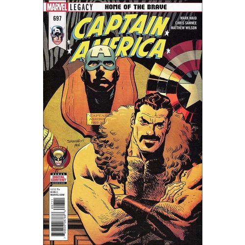 Captain America (1968) #697 (Cover A) Marvel KRAVEN THE HUNTER Wolverine